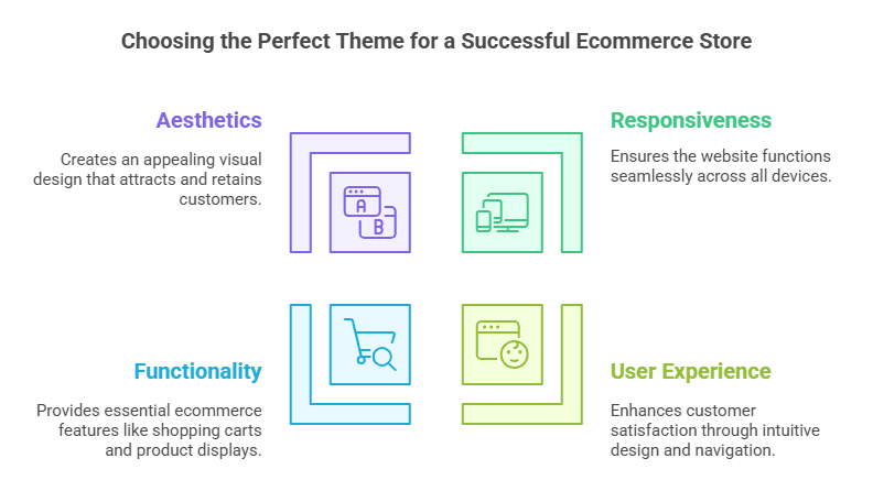 Choosing the perfect theme for a successful ecommerce store