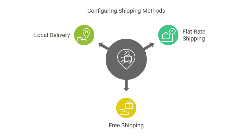 Configuring shipping methods